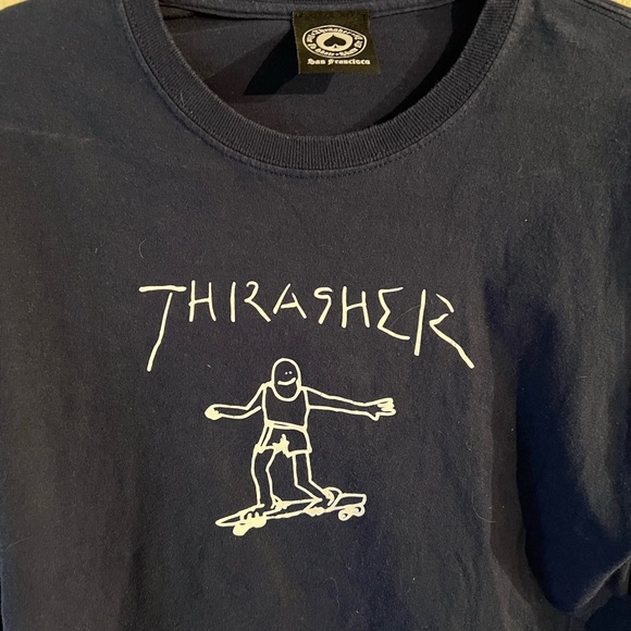 vintage thrasher skateboard shirt - Picture 2 of 4